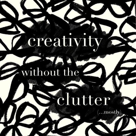 Creativity Without the Clutter: Our Favorite Organizing Hacks & A Look Inside Our Studio