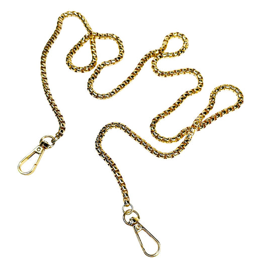 Gold Box Link Crossbody Strap