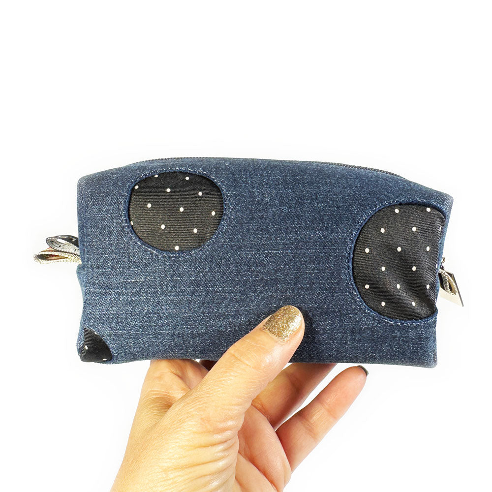 Minnie Denim Polka-Spot Mighty Mini Bag