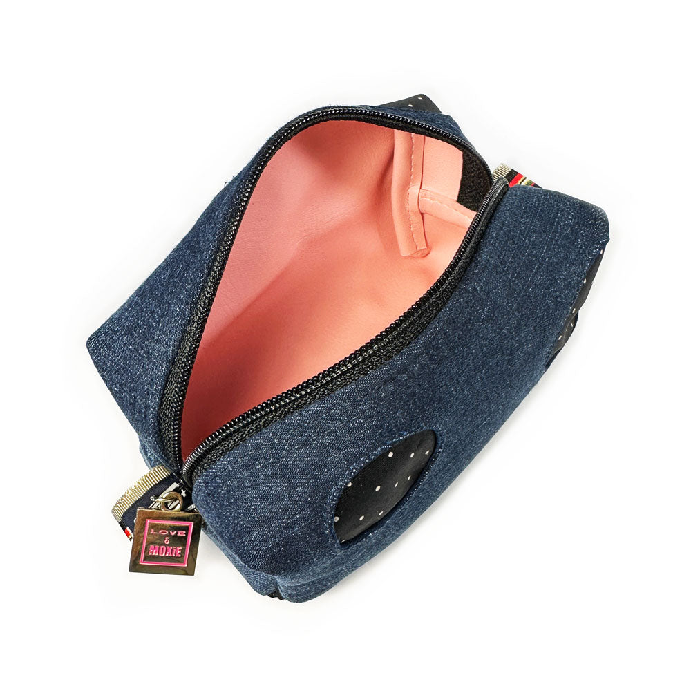 Minnie Denim Polka-Spot Mighty Mini Bag