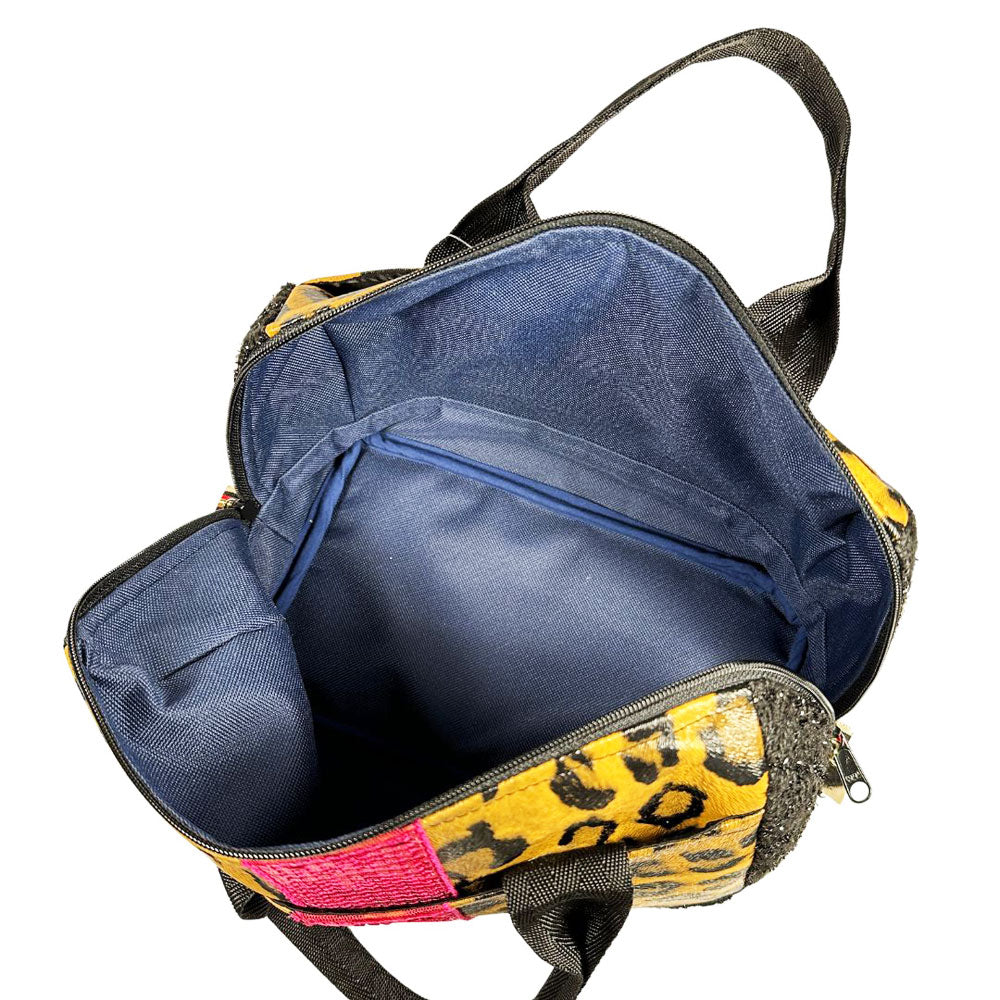 Sloane Leopard Sparkle Doctor Bag