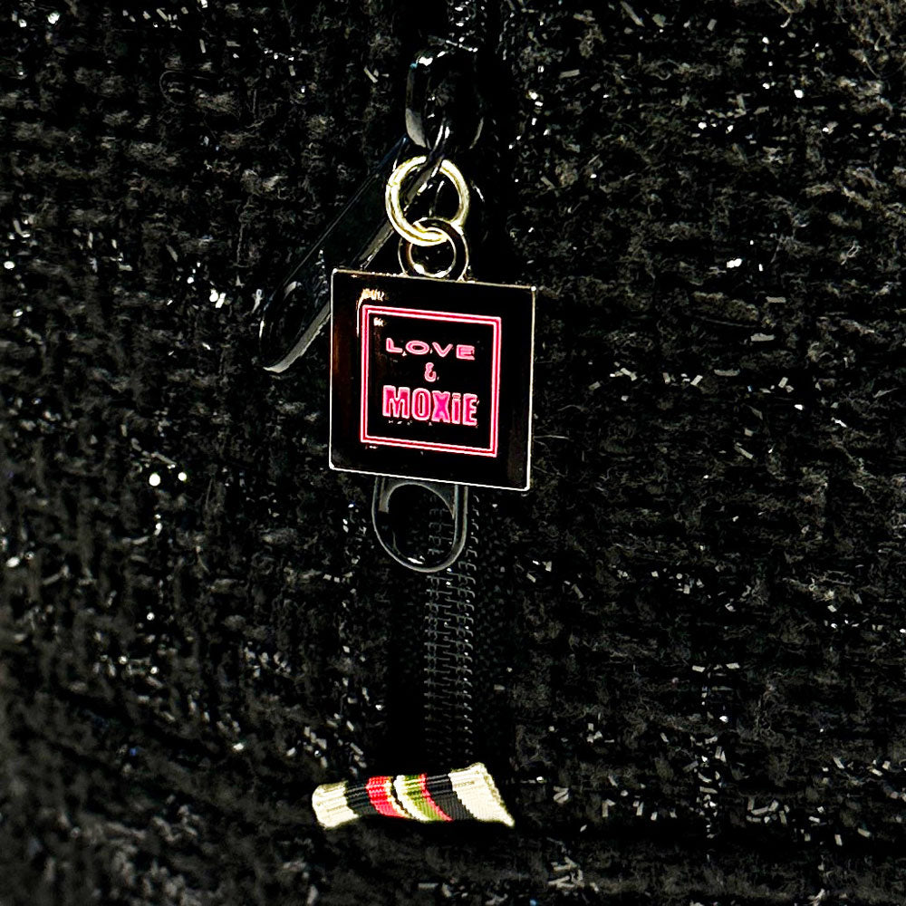Sloane Leopard Sparkle Doctor Bag