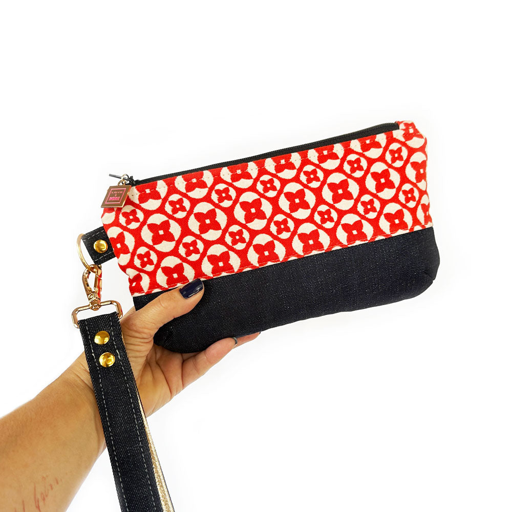 Marcia Half & Half Wristlet