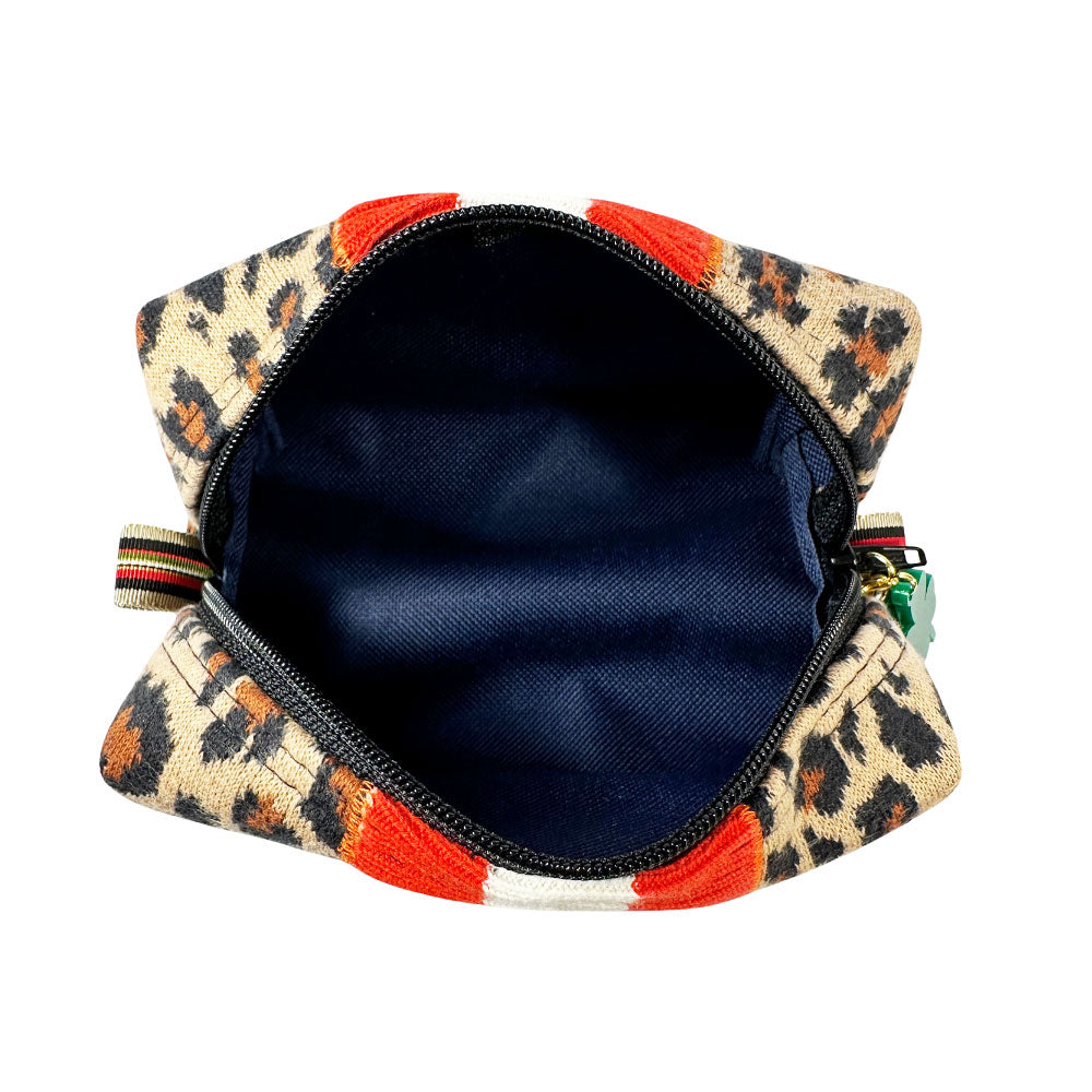 Sloane Striped Leopard Mighty Mini Bag