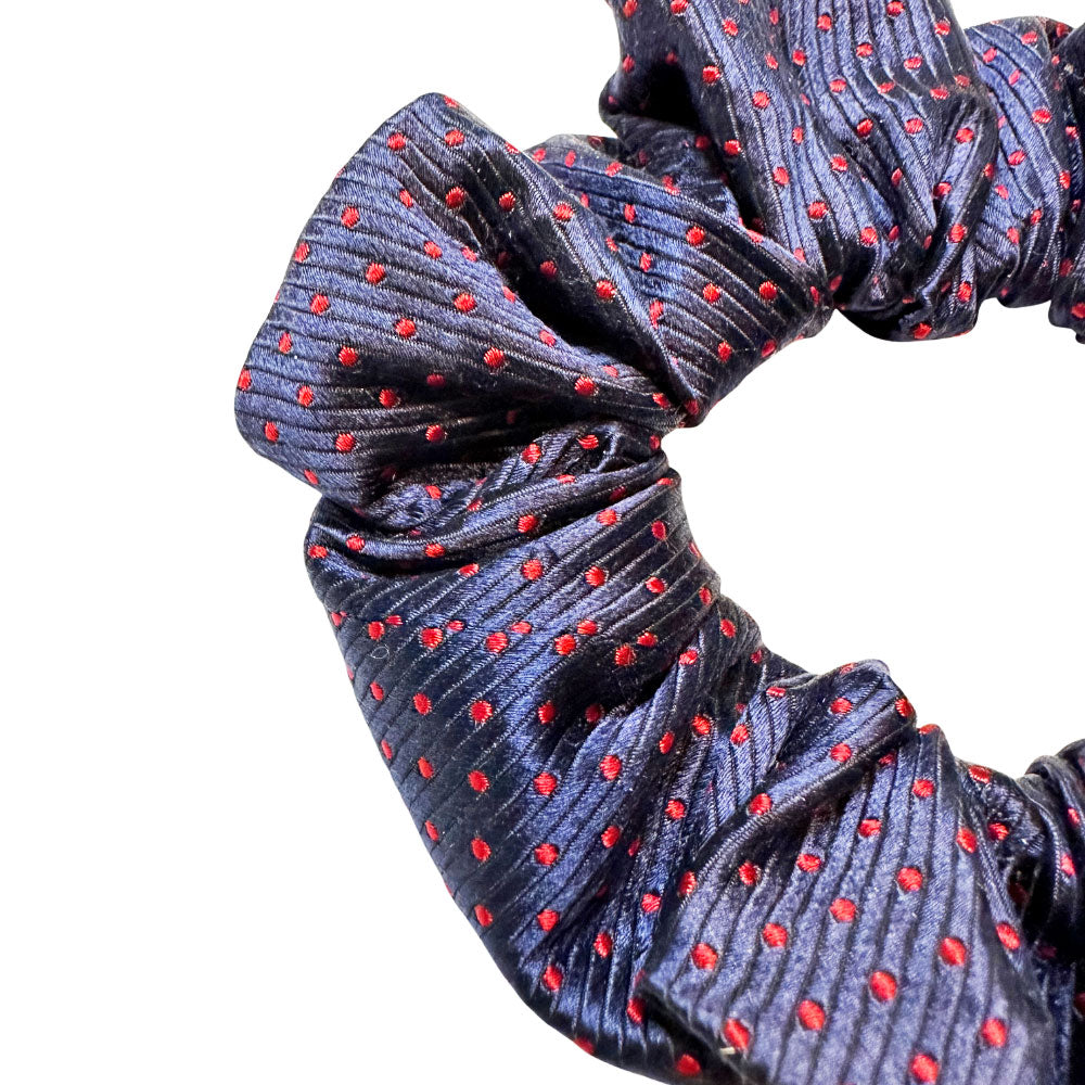 Liz Red Polka Dots Scrunchie