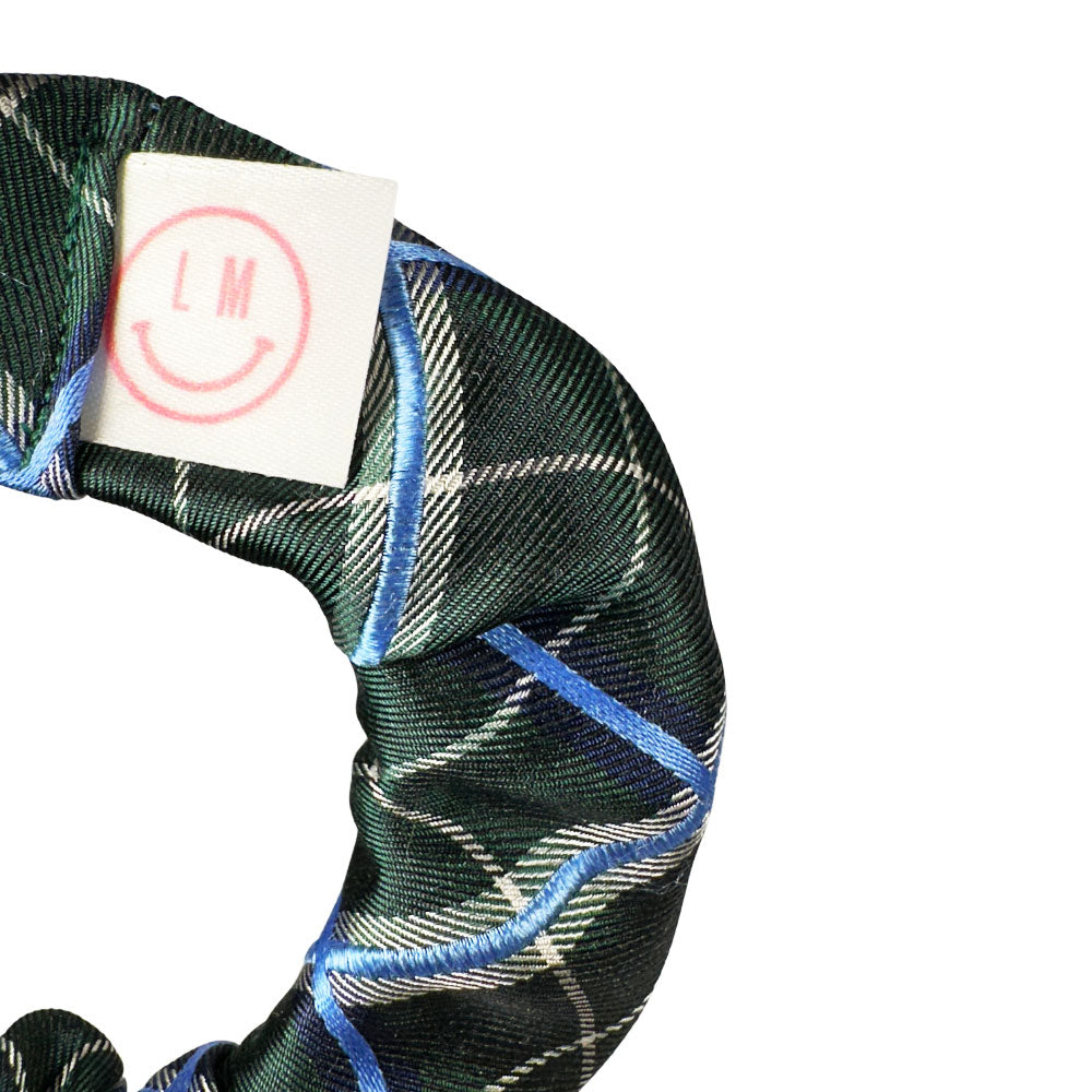 Hannah Plaid Scrunchie