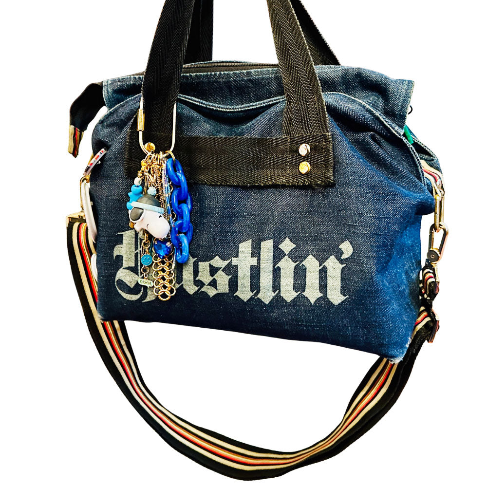 Snoopy Found Object Bag Charm