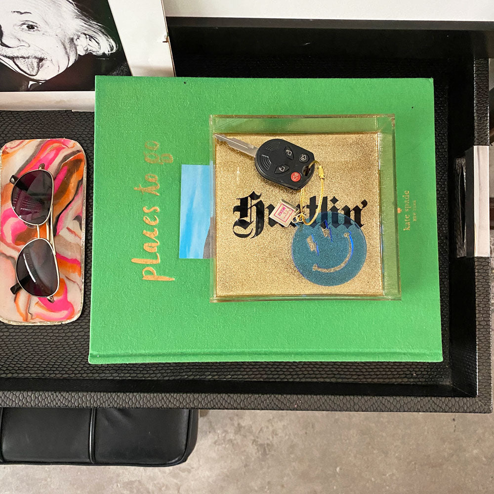 Bowie Bag Charm & Key Chain