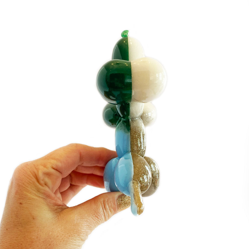 Color Blocked Balloon Dog