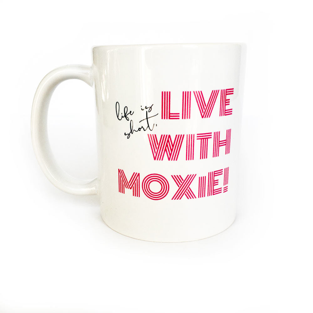Live With Moxie Logo Mug