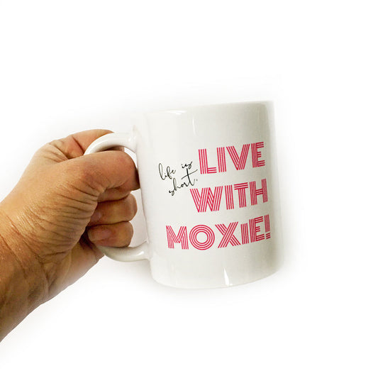 Live With Moxie Logo Mug