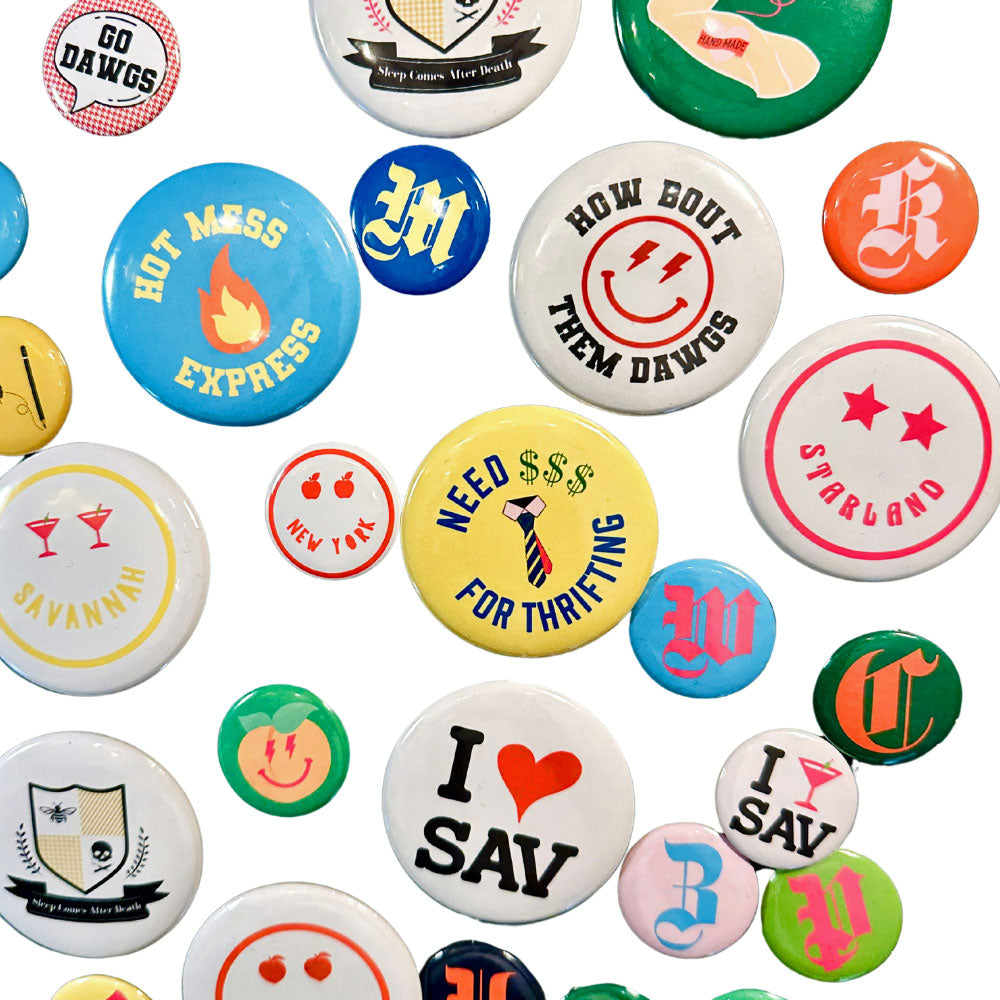 buttons & pins