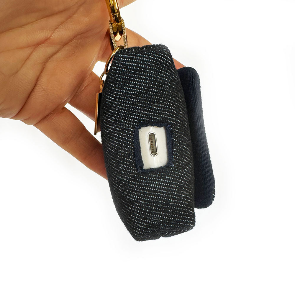 Marcia Denim Airpod Case