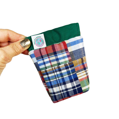 Jan Plaid Coin Purse