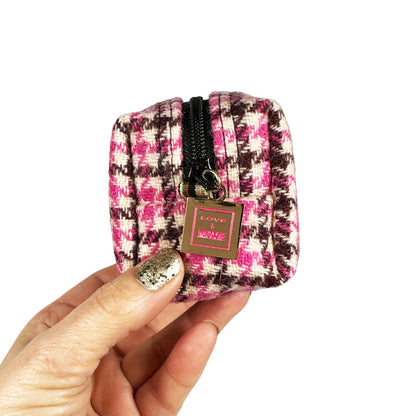 Cordelia Plaid Mini Mini Clip-on Bag