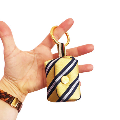 Hermoine Yellow & Blue Striped AirPod Case