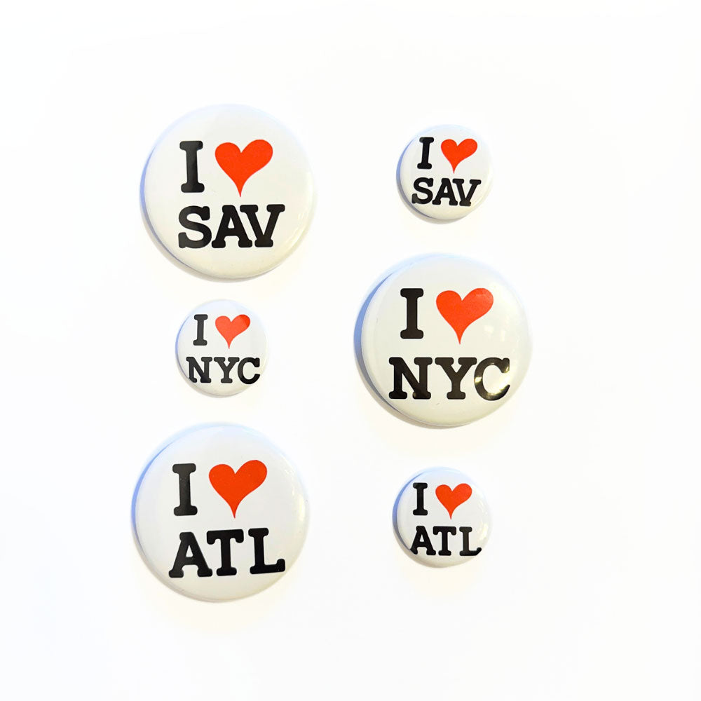 I Heart (insert your city) Pin