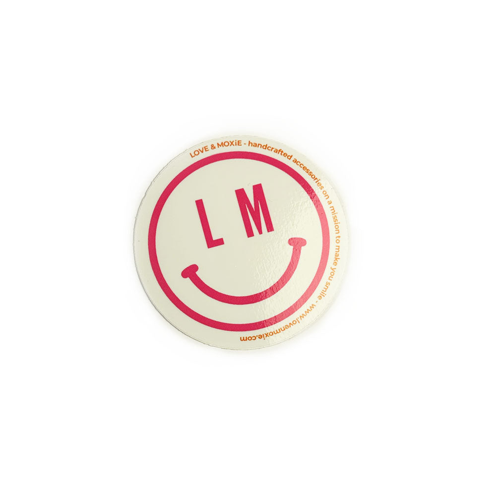 L&M Smiley Sticker