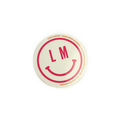 L&M Smiley Sticker