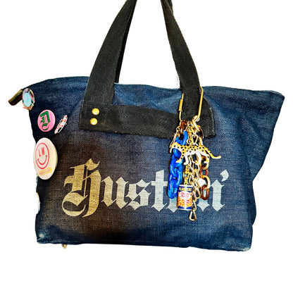 Leopard Found Object Bag Charm