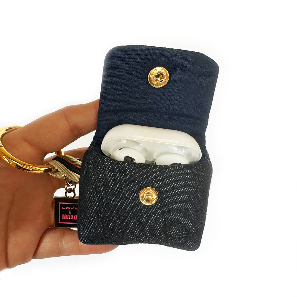 Marcia Denim Airpod Case