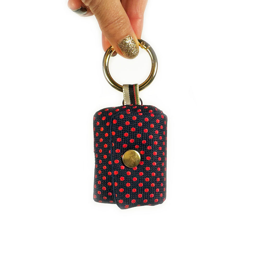 Minnie Navy & Red Polka Dot AirPod Case