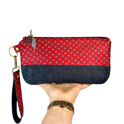 Louise Two-tone Wristlet