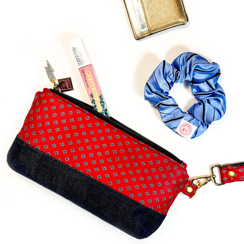 Louise Two-tone Wristlet