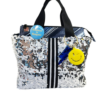 Jennifer Sequin Bowler Bag