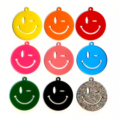 Smiley Zipper Pulls