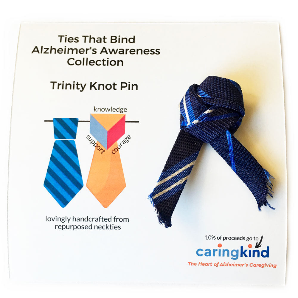 Trinity Knot Alzheimer's Awareness Pin