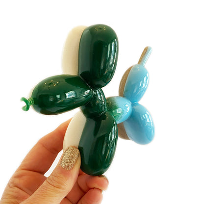Color Blocked Balloon Dog