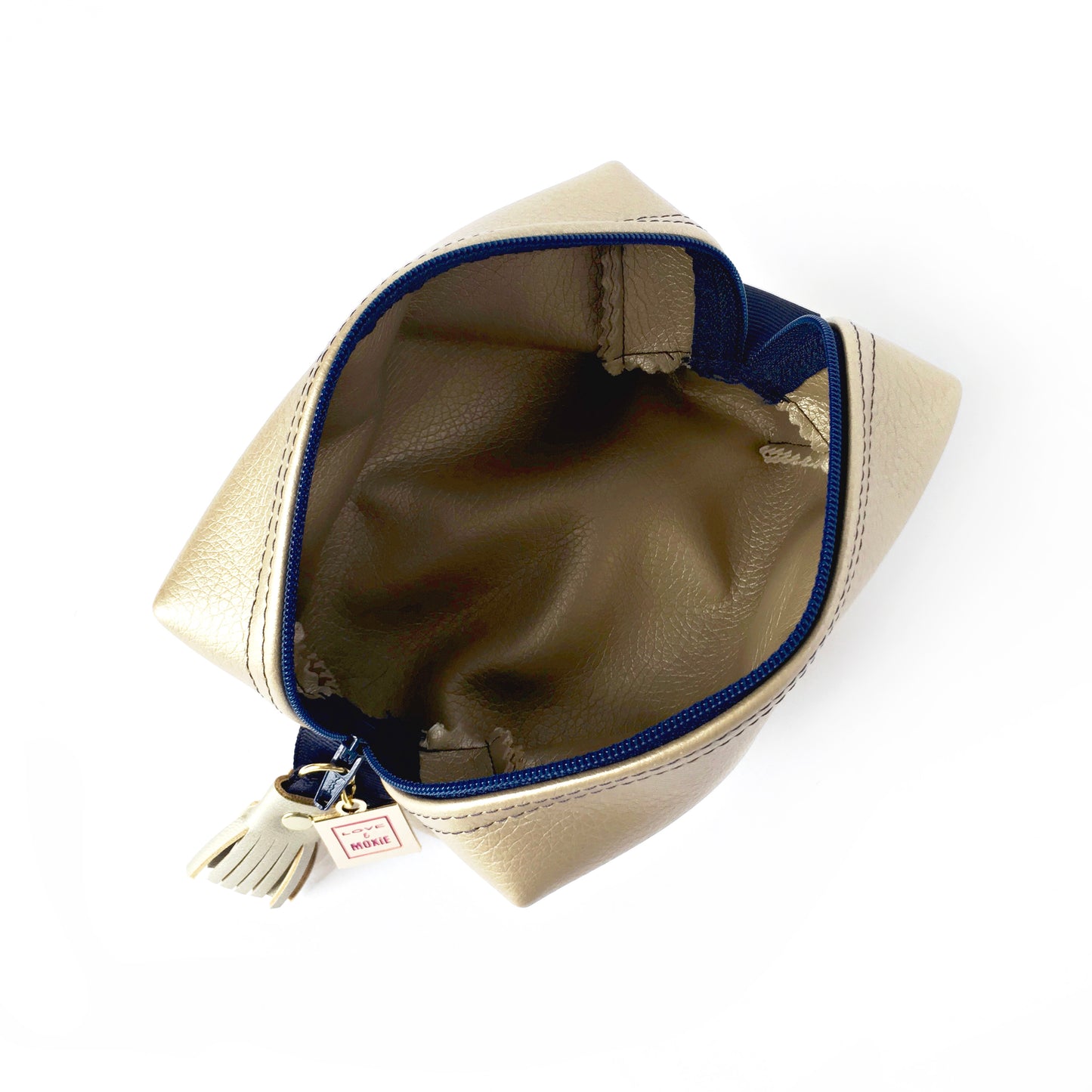 Ainsley Gold & Blue Mighty Mini Bag