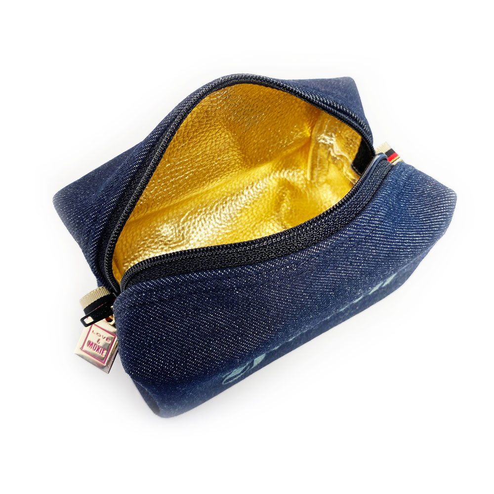 Hustlin' Denim Mini Bag