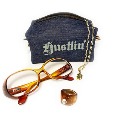 Hustlin' Denim Mini Bag