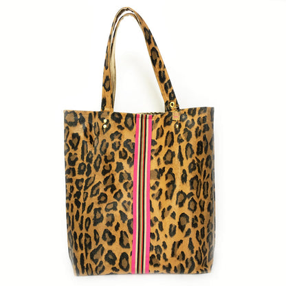 Sloane Reversible Leopard Tote