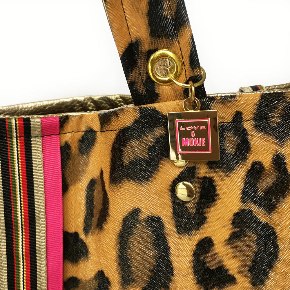 Sloane Reversible Leopard Tote