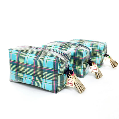 plaid boxy bag 