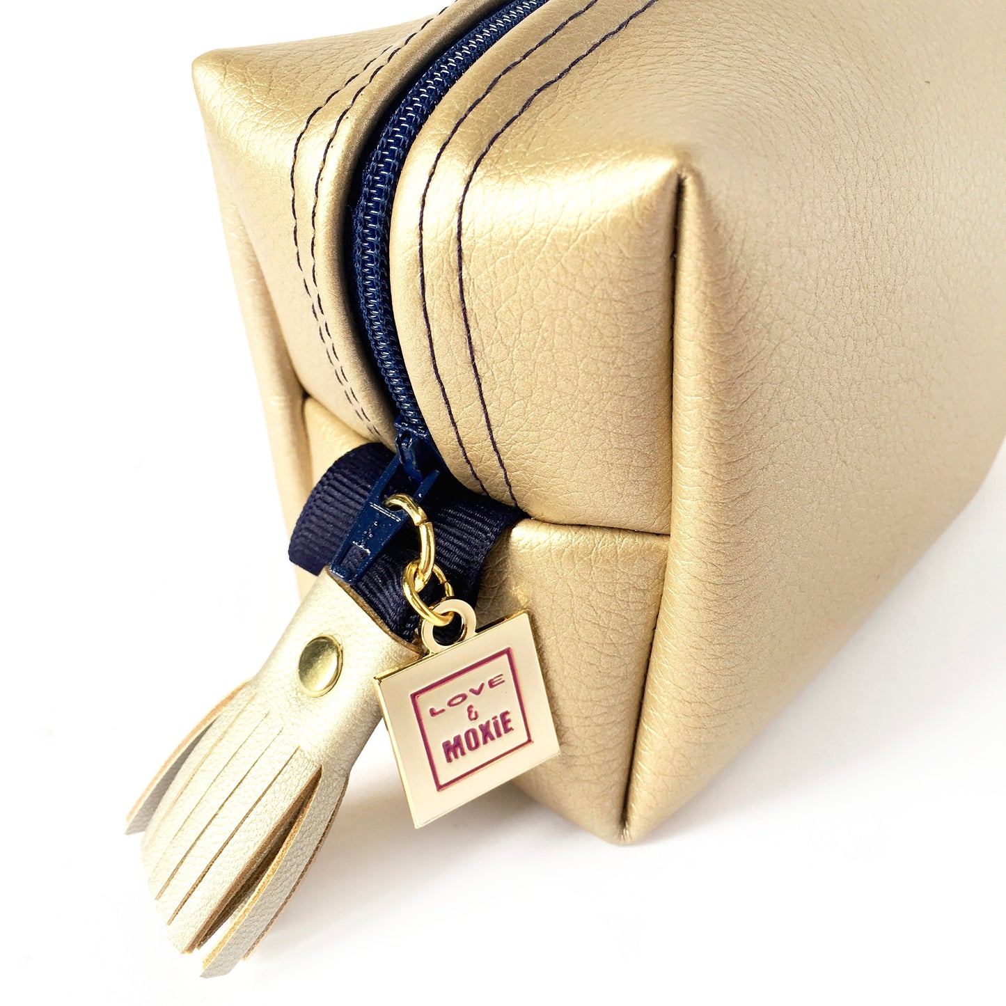 Ainsley Gold & Blue Mighty Mini Bag