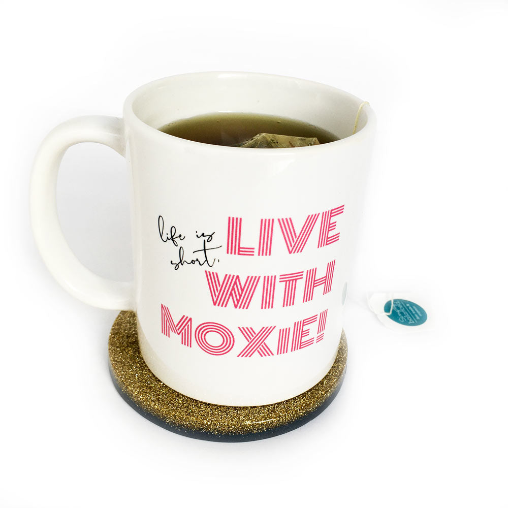 Live With Moxie Logo Mug
