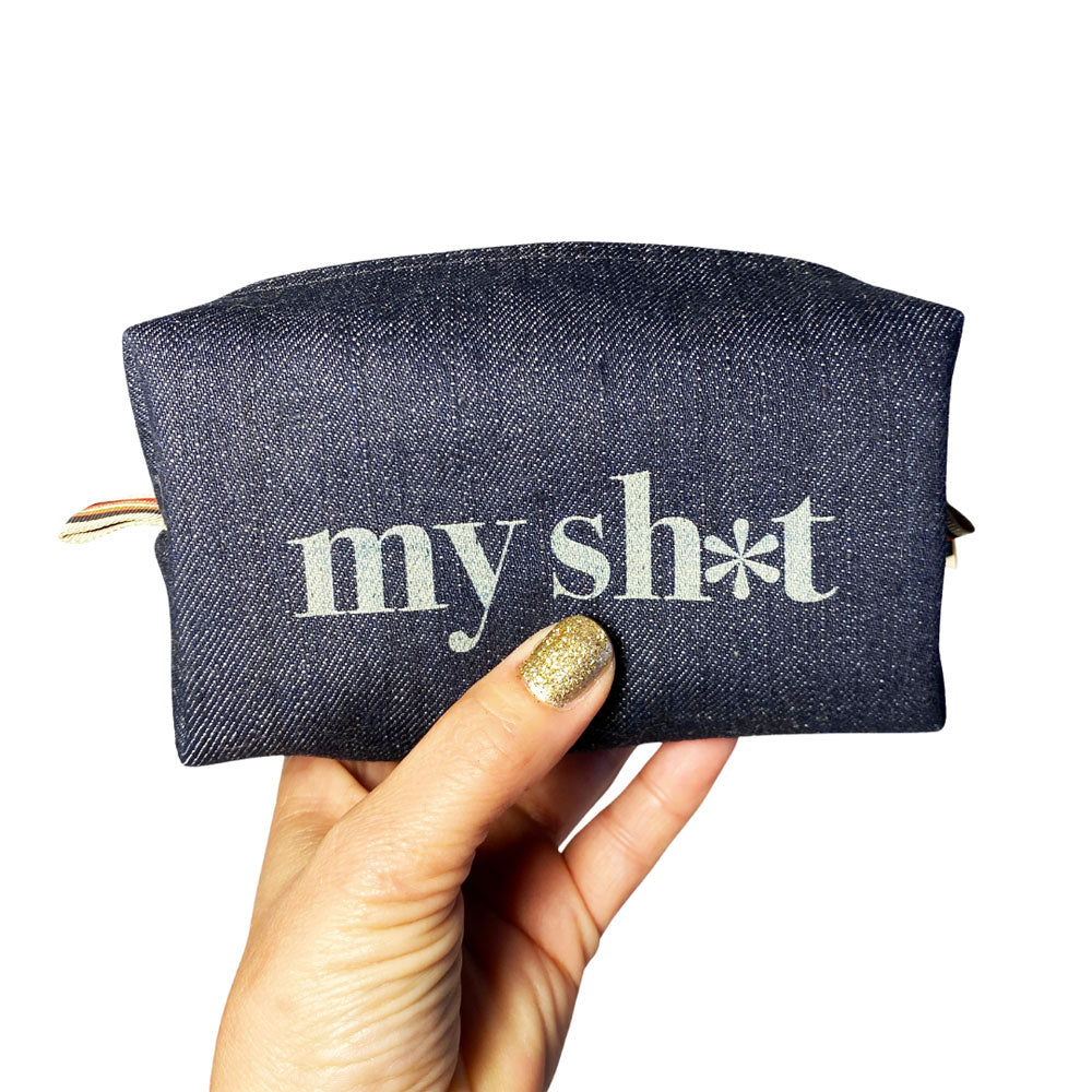 My Sh*t Denim Mini Bag